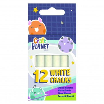 Craft Planet 12 White Chalk