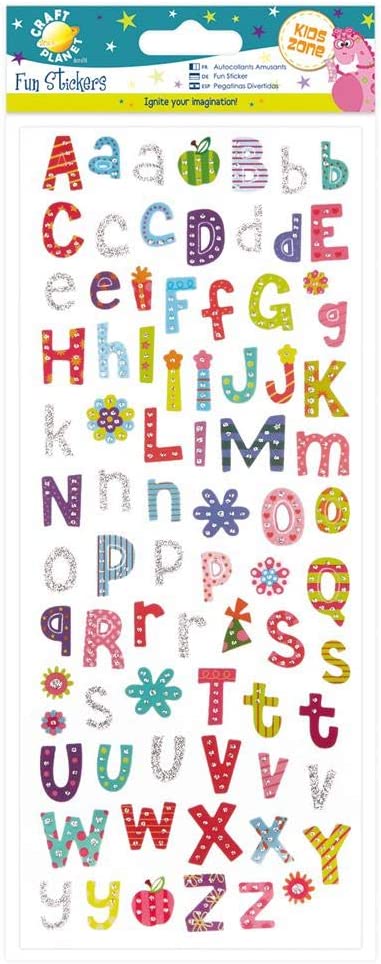 Craft Planet Funky Alphabet