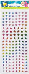 Craft Planet Metallic Stickers Star Burst