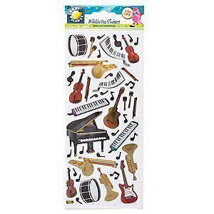 Craft Planet Metallic Stickers Instrumental