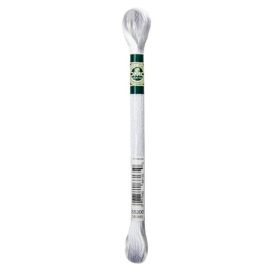 Satin Thread 6 x 8m Skeins - S5200 White