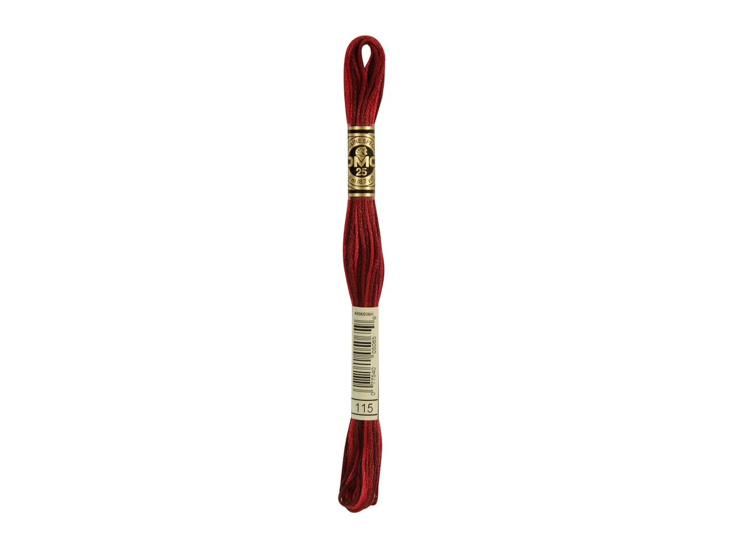 Mouline Stranded Cotton - 115 Variegated Garnet