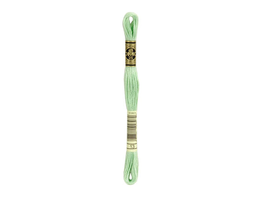 Mouline Stranded Cotton - 13 Medium Light Mile Green