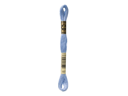 Mouline Stranded Cotton - 157 Very Light Cornflower Blue