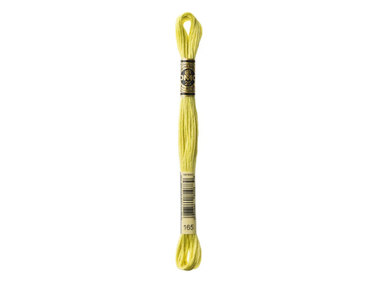 Mouline Stranded Cotton - 165 Very Light Moss Green
