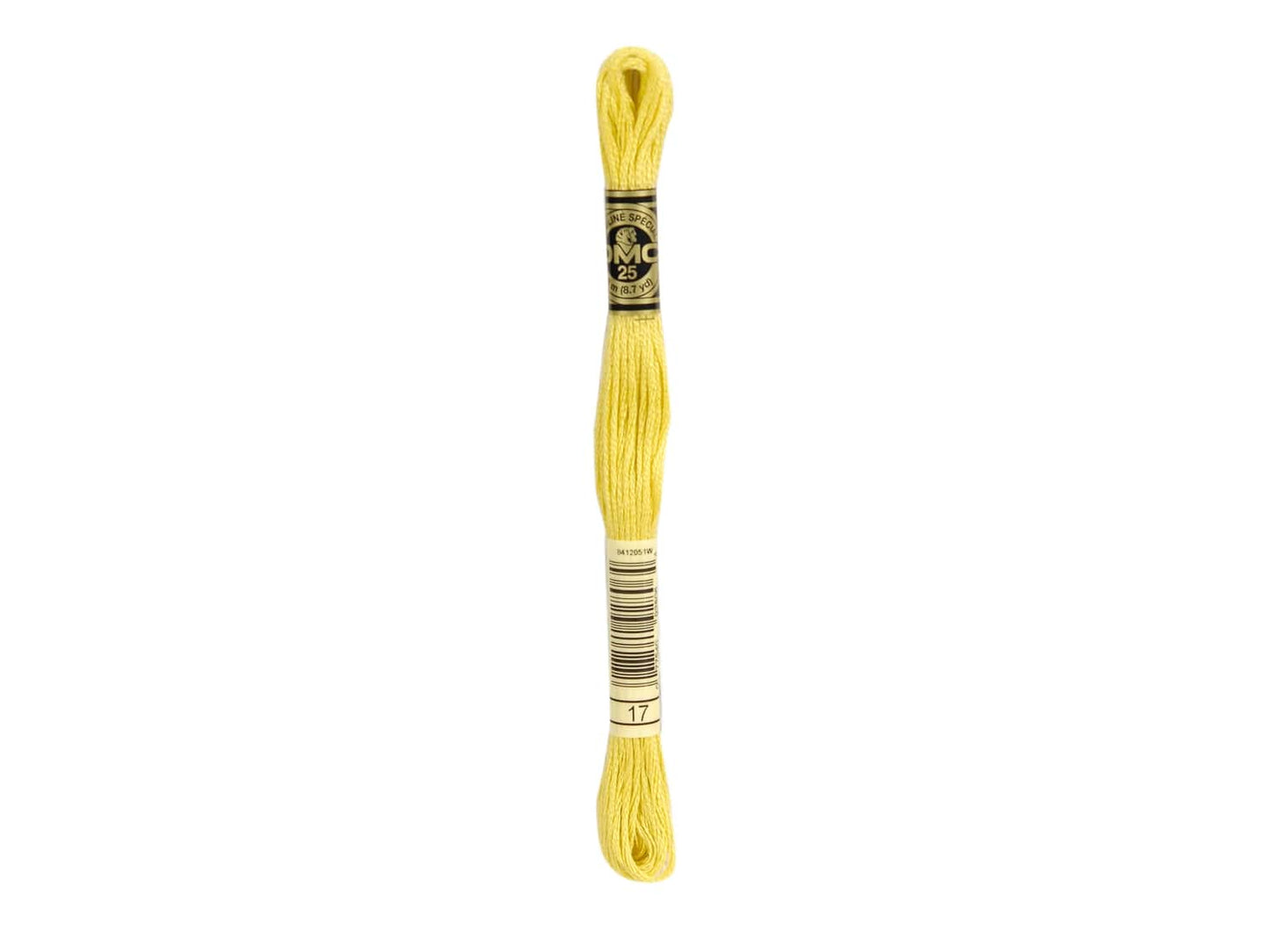Mouline Stranded Cotton - 17 Light Yellow Plum