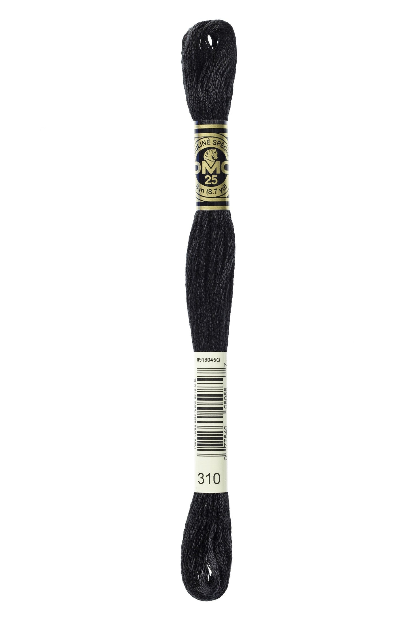 Mouline Stranded Cotton - 310 Black