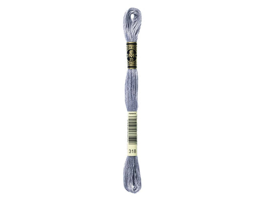 Mouline Stranded Cotton - 318 Light Steel Grey
