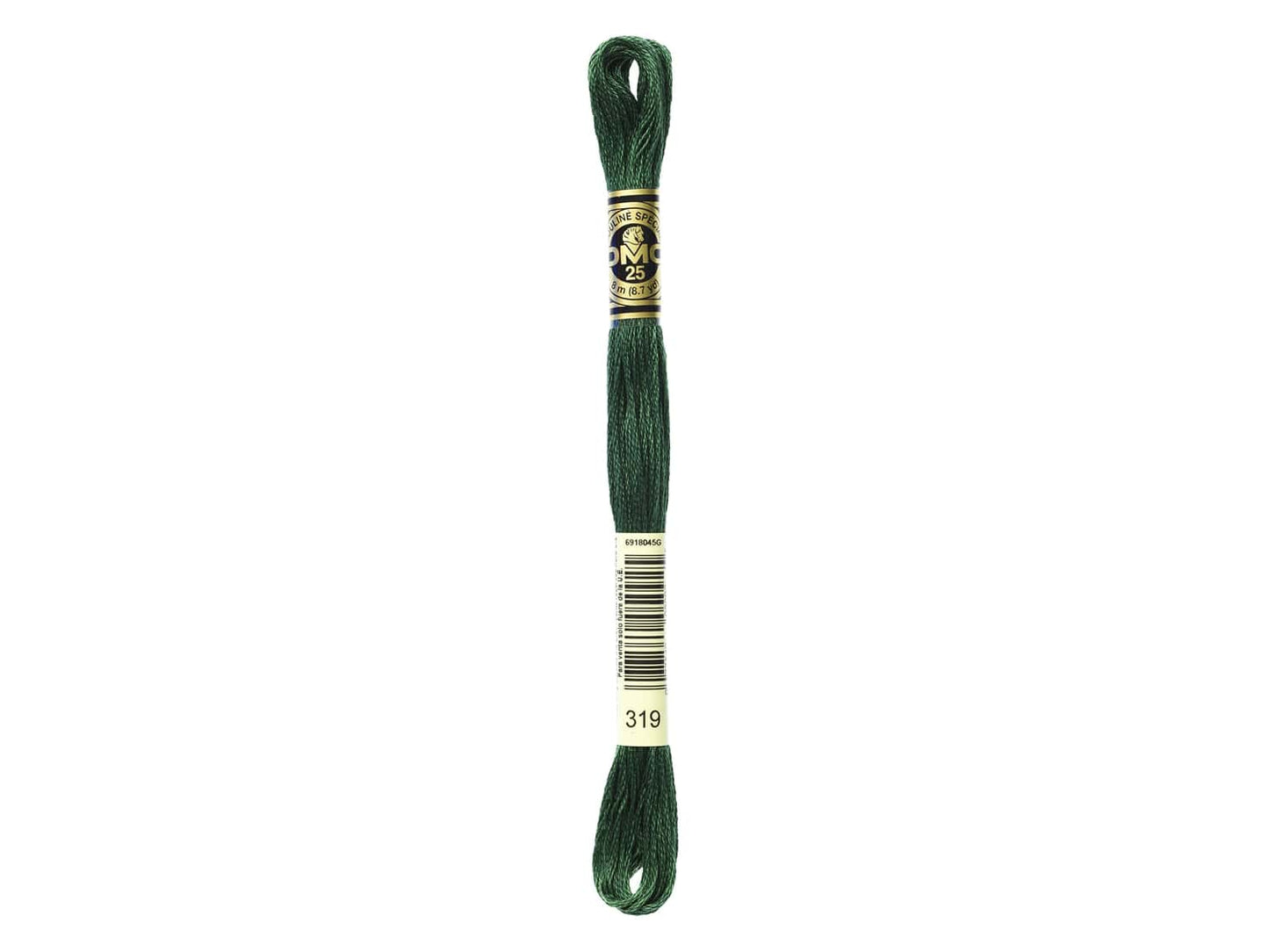 Mouline Stranded Cotton - 319 Very Dark Pistachio Green