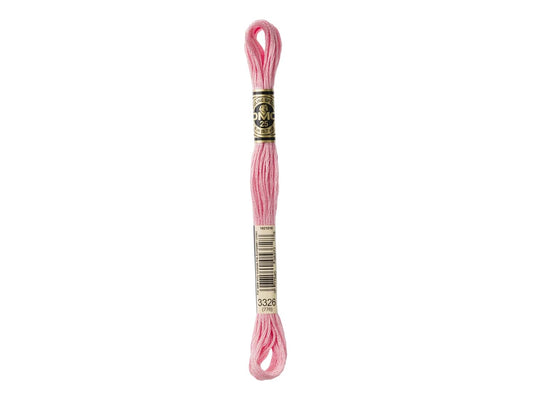 Mouline Stranded Cotton - 3326 Light Rose
