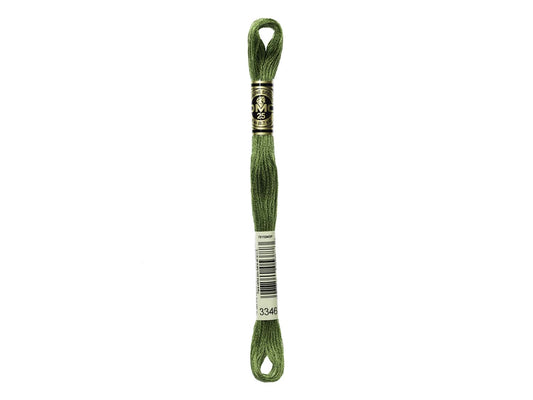 Mouline Stranded Cotton - 3346 Hunter Green