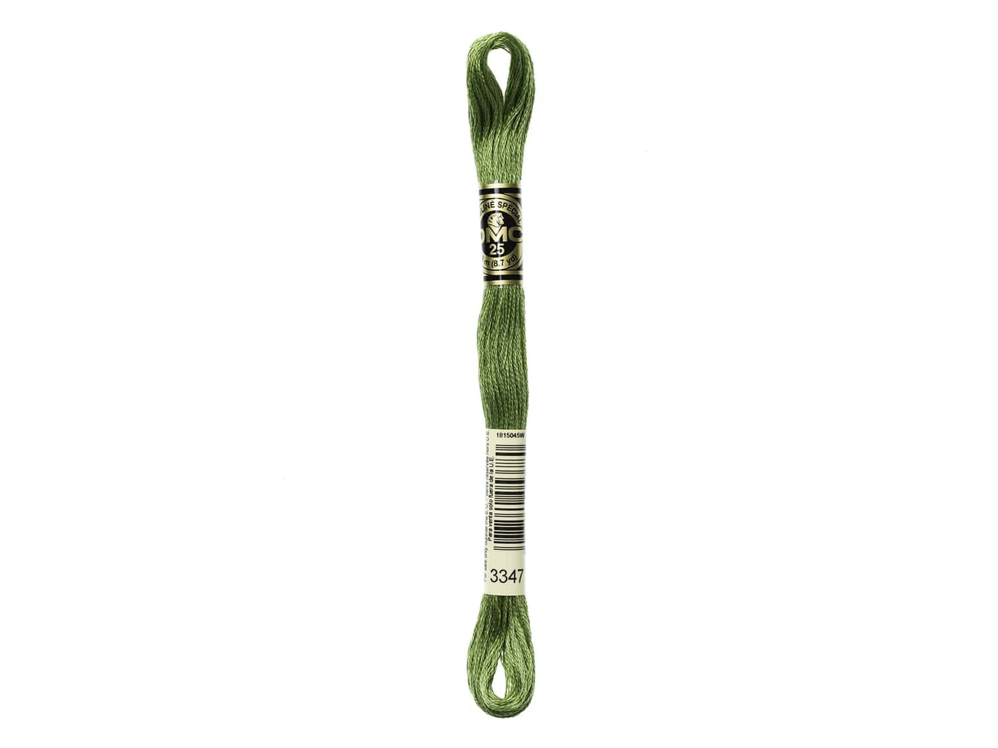 Mouline Stranded Cotton - 3347 Medium Yellow Green