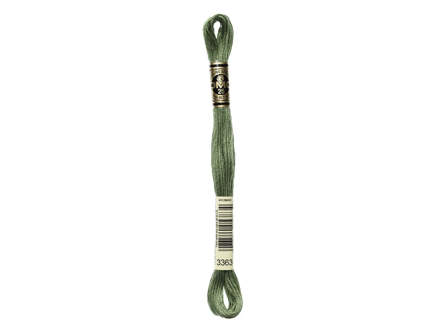 Mouline Stranded Cotton - 3363 Medium Pine Green