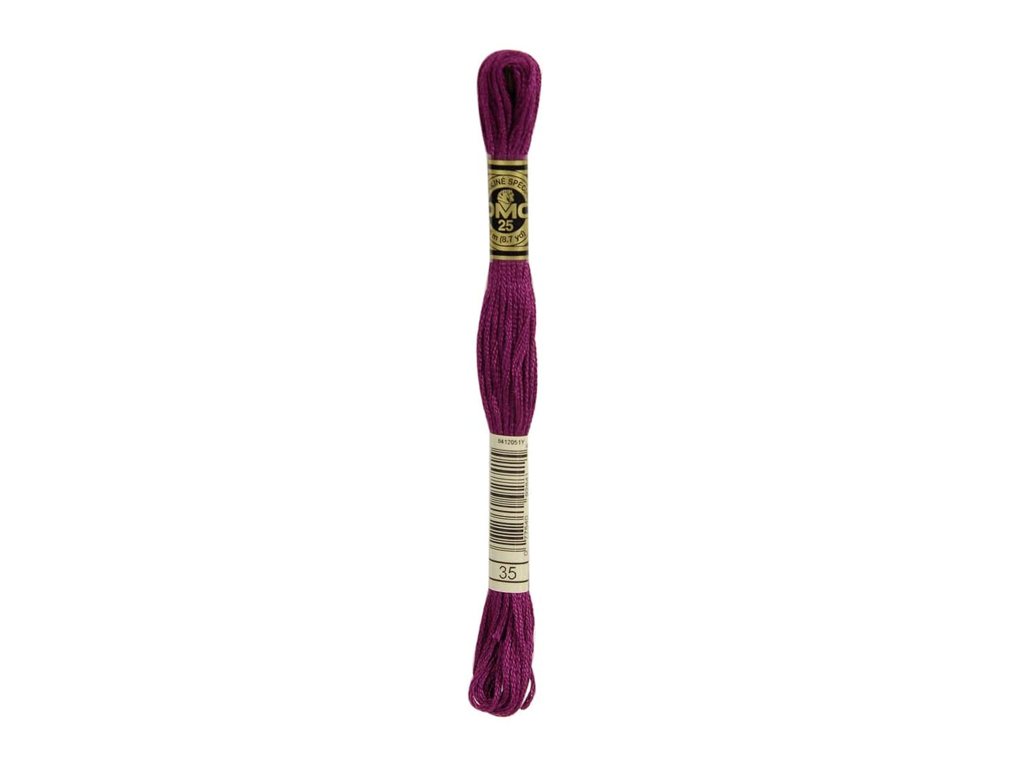 Mouline Stranded Cotton - 35 Very Dark Fuchsia