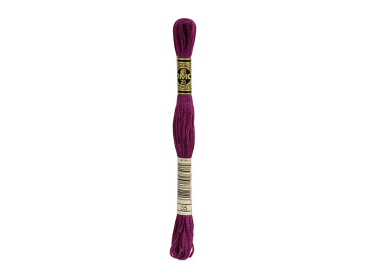 Mouline Stranded Cotton - 35 Very Dark Fuchsia