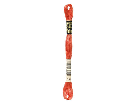 Mouline Stranded Cotton - 351 Coral
