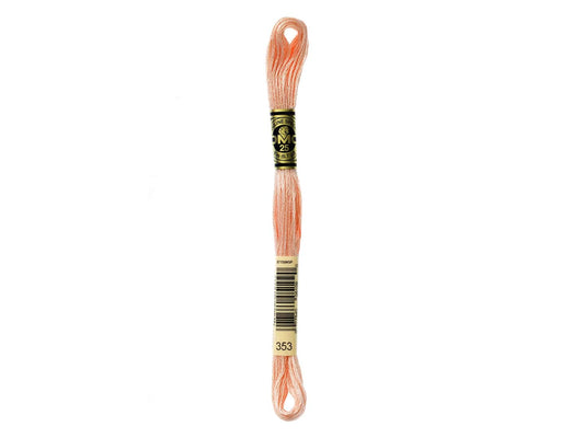 Mouline Stranded Cotton - 353 Peach