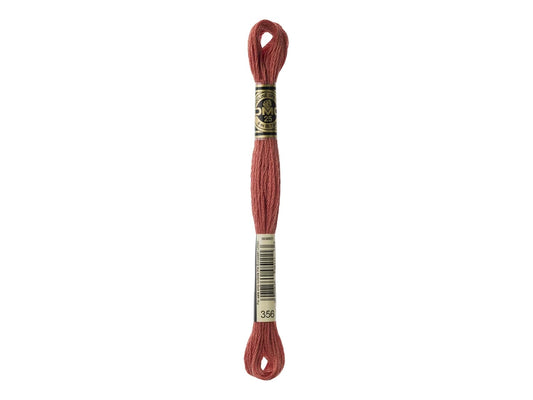 Mouline Stranded Cotton - 356 Medium Terra Cotta