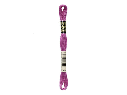 Mouline Stranded Cotton - 3607 Light Plum