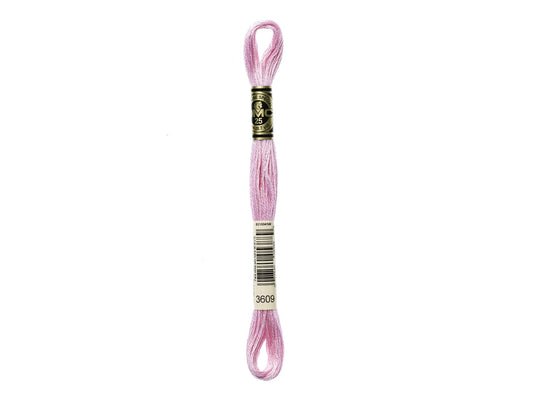 Mouline Stranded Cotton - 3609 Ultra Light Plum