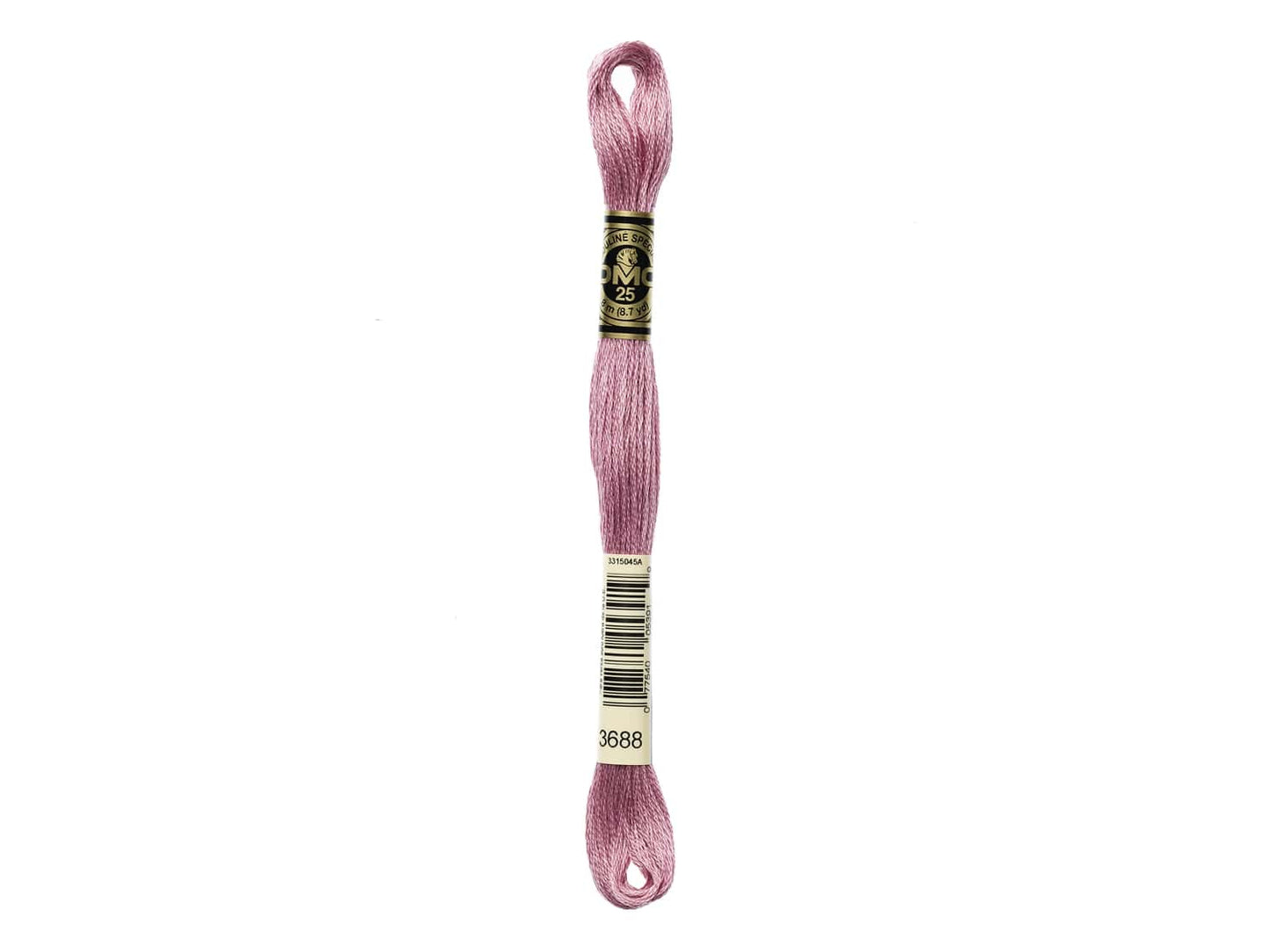Mouline Stranded Cotton - 3688 Medium Mauve