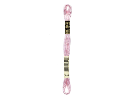 Mouline Stranded Cotton - 3689 Light Mauve
