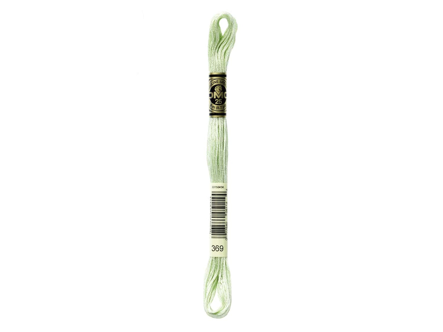 Mouline Stranded Cotton - 369 Very Light Pistachio Green