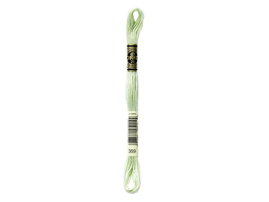 Mouline Stranded Cotton - 369 Very Light Pistachio Green