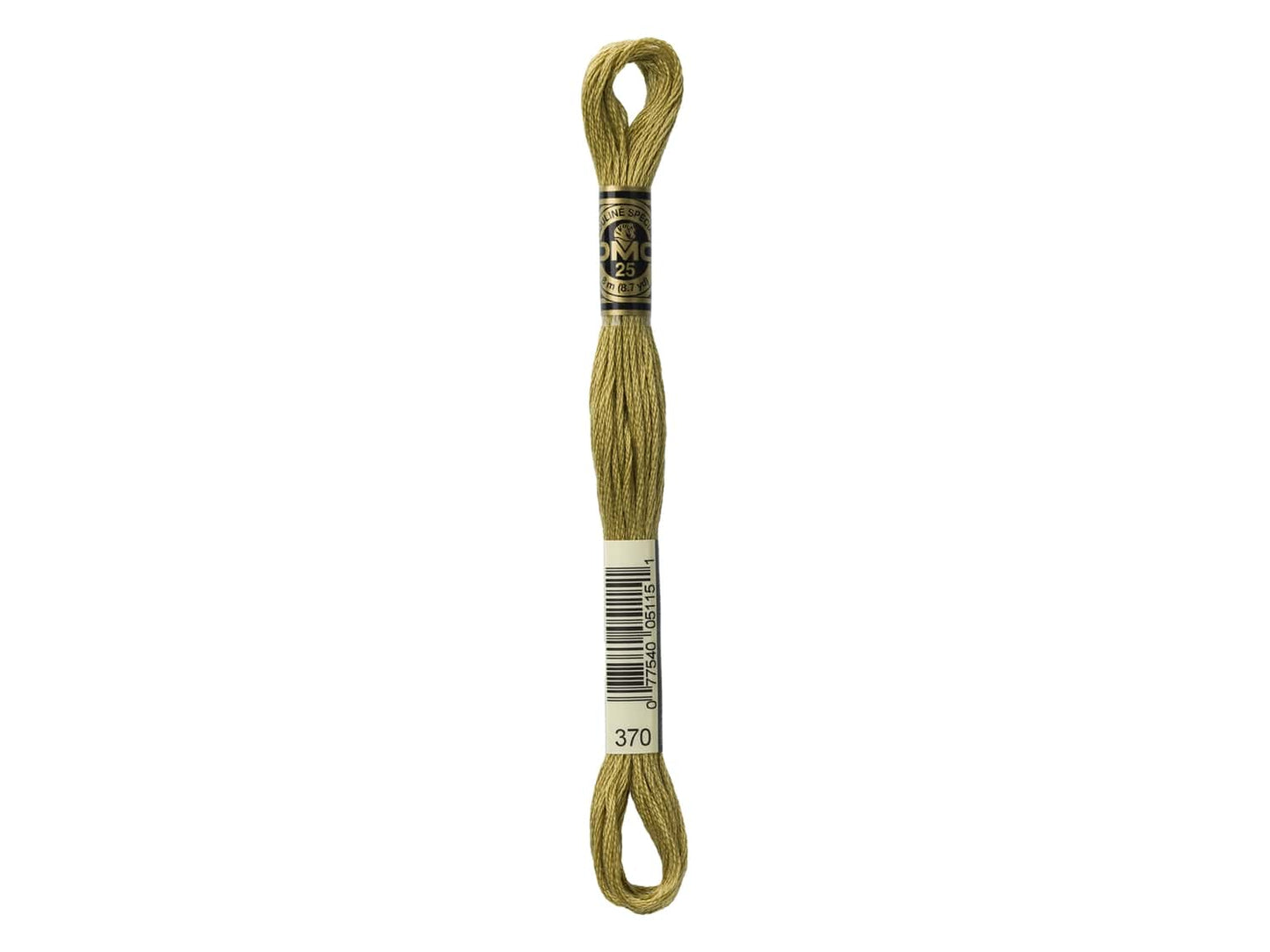 Mouline Stranded Cotton - 370 Medium Mustard