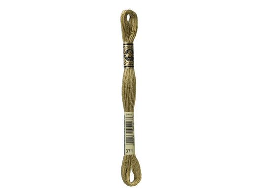 Mouline Stranded Cotton - 371 Mustard