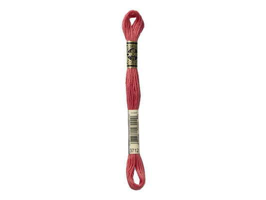 Mouline Stranded Cotton - 3712 Medium Salmon