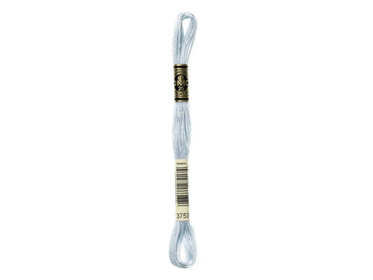 Mouline Stranded Cotton - 3753 Ultra Very Light Antique Blue