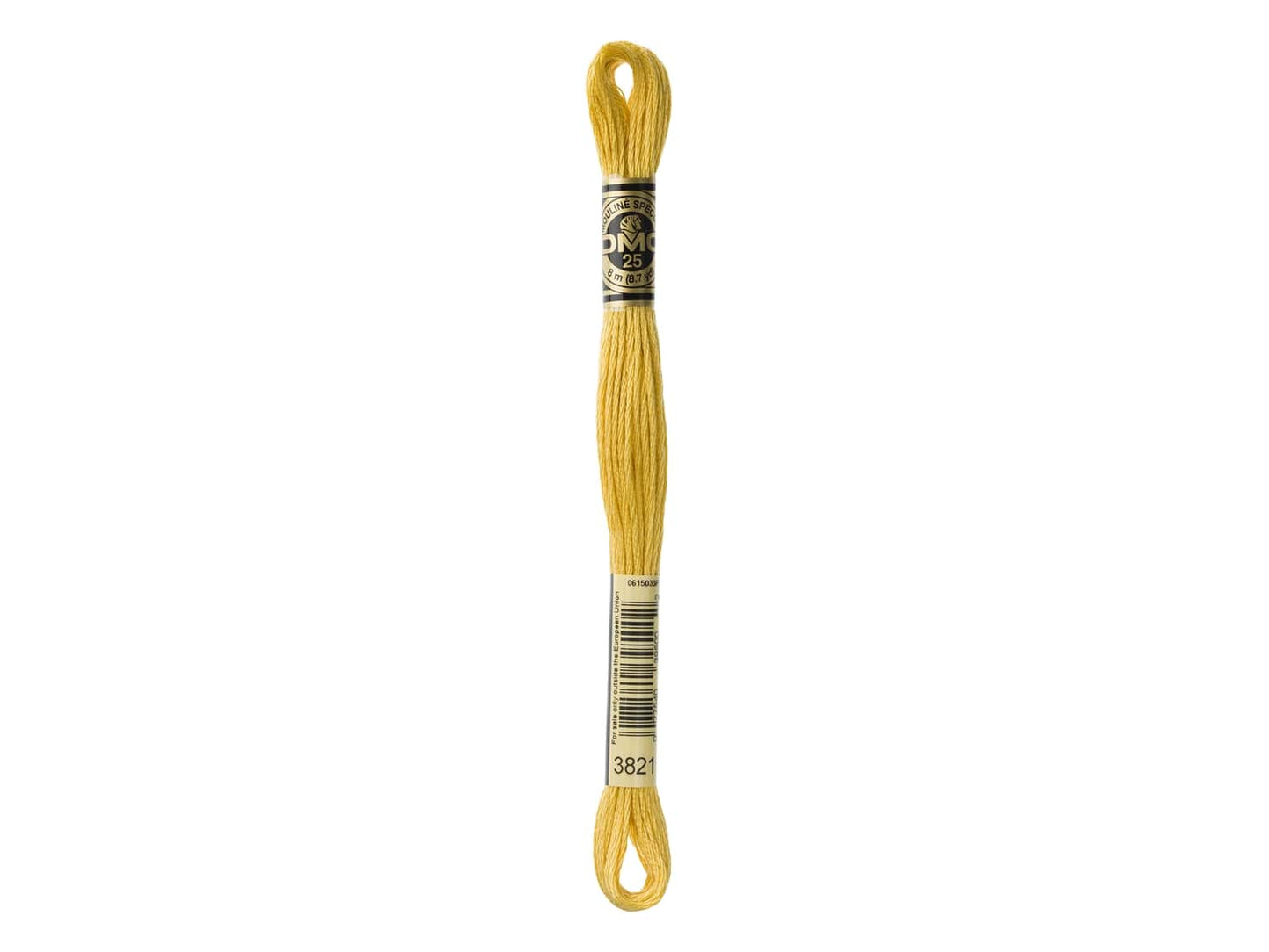 Mouline Stranded Cotton - 3821 Metallic Mango