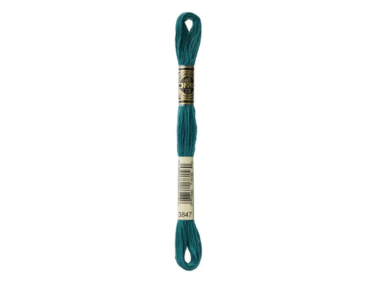 Mouline Stranded Cotton - 3847 Dark Teal Green