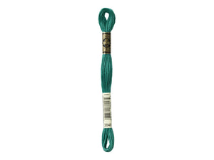 Mouline Stranded Cotton - 3848 Medium Teal Green