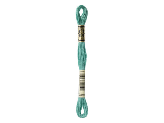 Mouline Stranded Cotton - 3849 Light Teal Green