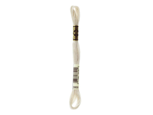 Mouline Stranded Cotton - 3866 Ultra Light Very Light Mocha Borwn