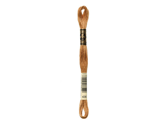 Mouline Stranded Cotton - 436 Tan