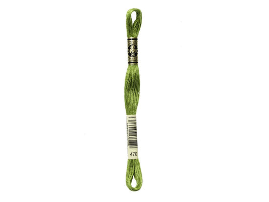 Mouline Stranded Cotton - 470 Light Avocado Green