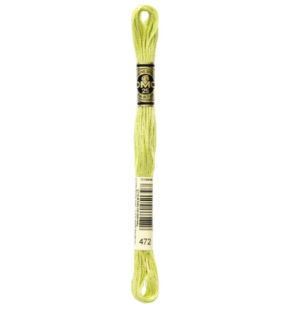 Mouline Stranded Cotton - 472 Ultra Light Avocado Green