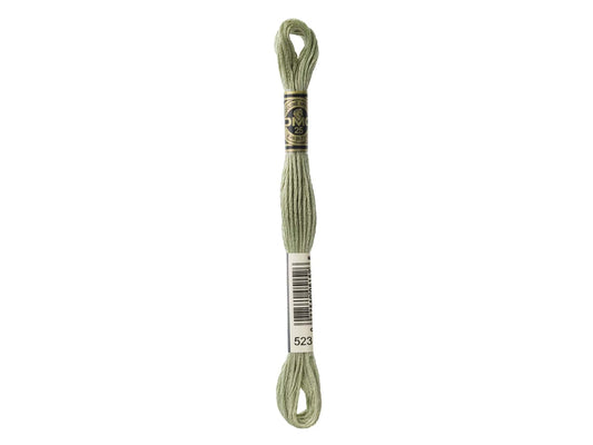 Mouline Stranded Cotton - 523 Light Fern Green