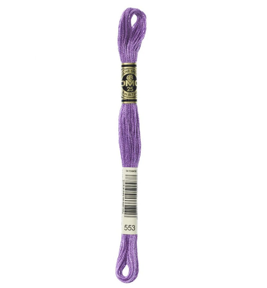 Mouline Stranded Cotton - 553 Violet