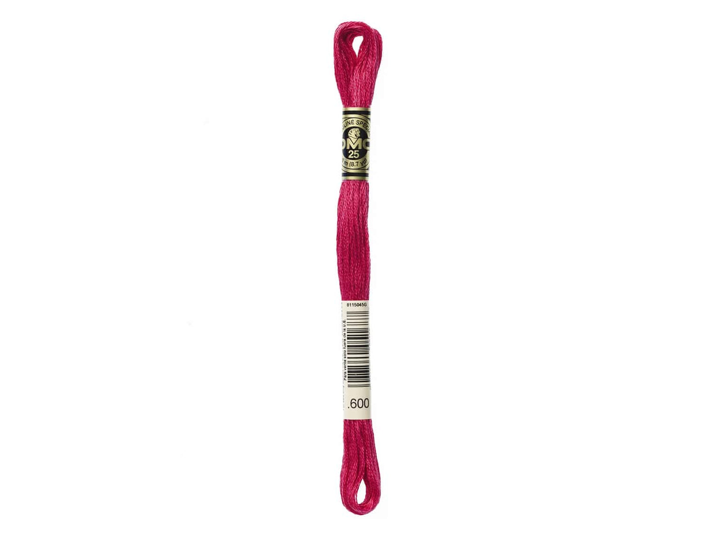 Mouline Stranded Cotton - 600 Very Dark Cranberry