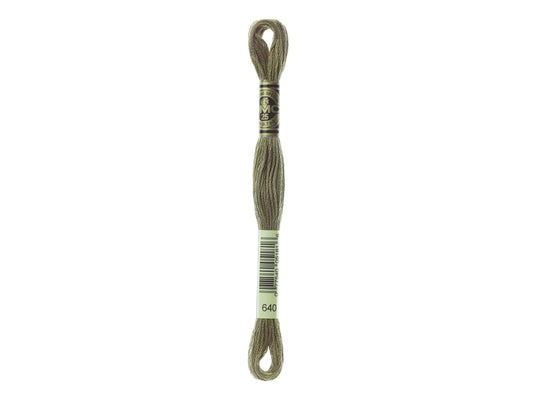 Mouline Stranded Cotton - 640 Very Dark Beige Grey