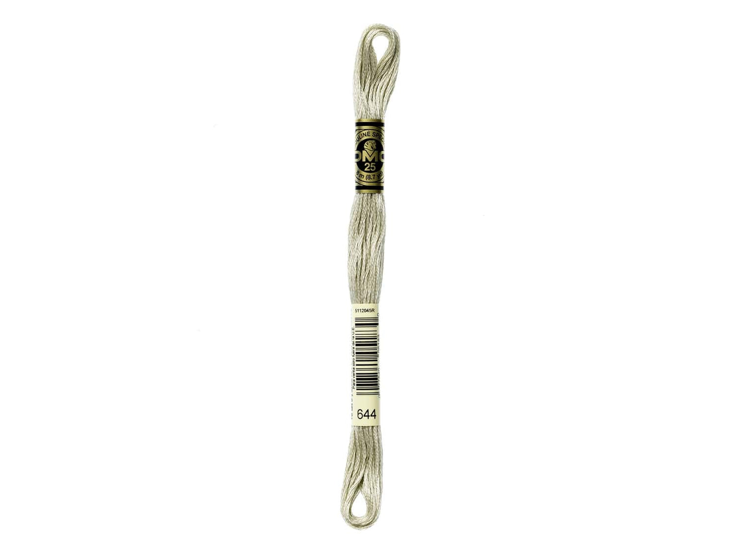 Mouline Stranded Cotton - 644 Medium Beige Grey