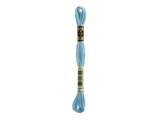 Mouline Stranded Cotton - 67 Blue Baby Variegated