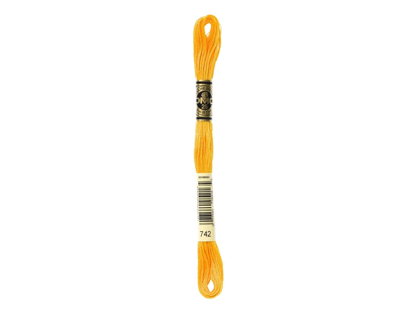 Mouline Stranded Cotton - 742 Light Tangerine