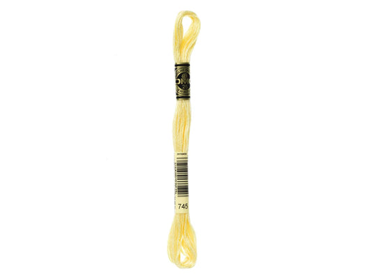 Mouline Stranded Cotton - 745 Light Pale Yellow
