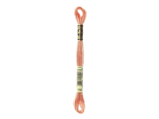 Mouline Stranded Cotton - 758 Very Light Terra Cotta