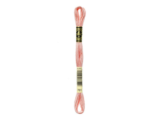 Mouline Stranded Cotton - 761 Light Salmon